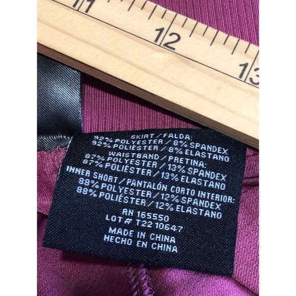 32 Degrees Cool Women's Skort Skirt Shorts Tennis Core Pink Rose Size XL New - Picture 6 of 11